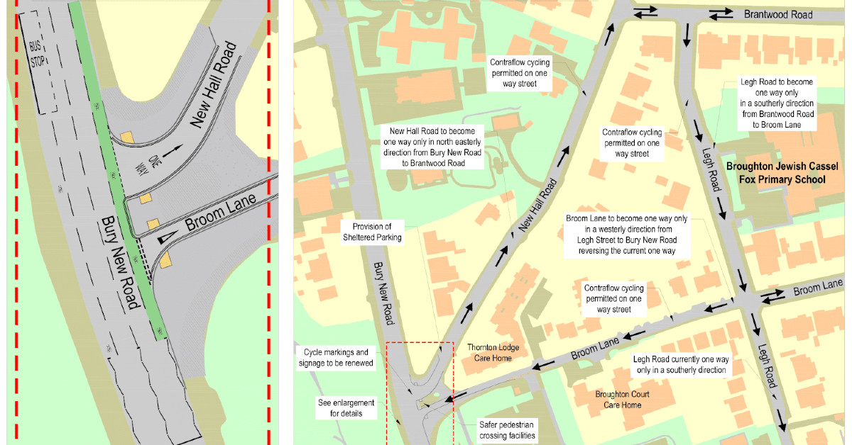 Bury New Rd Accident Blackspot Improvement Scheme City of Salford